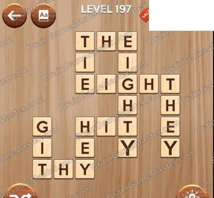 The answer to level 191, 192, 193, 194, 195, 196, 197, 198, 199 and 200 game is Woody Cross