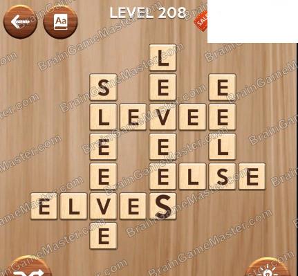 The answer to level 201, 202, 203, 204, 205, 206, 207, 208, 209 and 210 game is Woody Cross