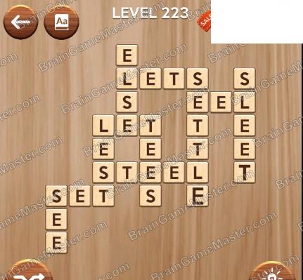 The answer to level 221, 222, 223, 224, 225, 226, 227, 228, 229 and 230 game is Woody Cross