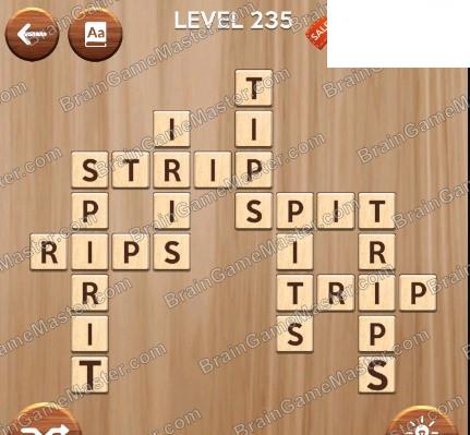 The answer to level 231, 232, 233, 234, 235, 236, 237, 238, 239 and 240 game is Woody Cross