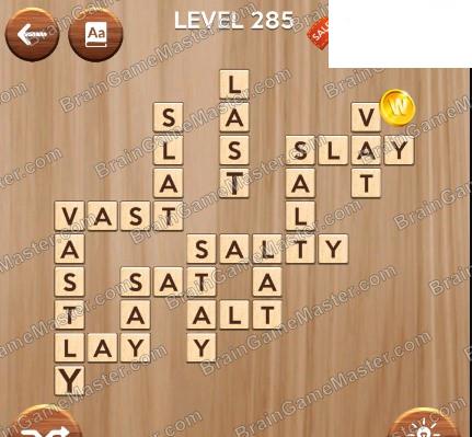 The answer to level 281, 282, 283, 284, 285, 286, 287, 288, 289 and 290 game is Woody Cross