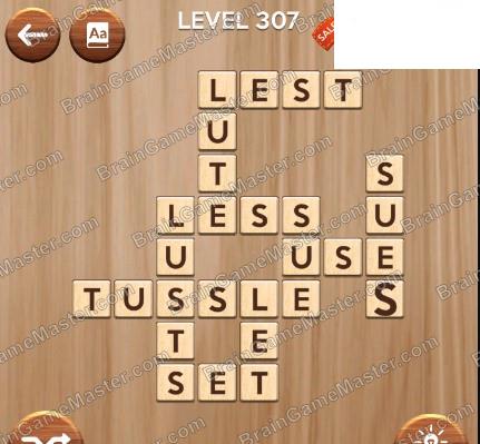 The answer to level 301, 302, 303, 304, 305, 306, 307, 308, 309 and 310 game is Woody Cross