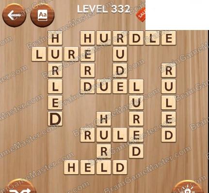 The answer to level 331, 332, 333, 334, 335, 336, 337, 338, 339 and 340 game is Woody Cross