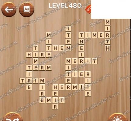 The answer to level 471, 472, 473, 474, 475, 476, 477, 478, 479 and 480 game is Woody Cross