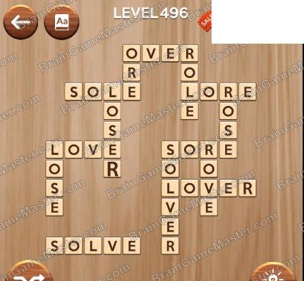 The answer to level 491, 492, 493, 494, 495, 496, 497, 498, 499 and 500 game is Woody Cross