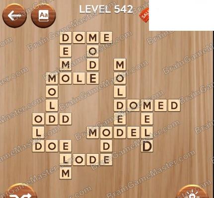 The answer to level 541, 542, 543, 544, 545, 546, 547, 548, 549 and 550 game is Woody Cross