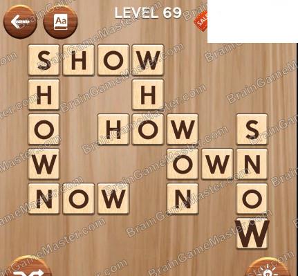 The answer to level 61, 62, 63, 64, 65, 66, 67, 68, 69 and 70 game is Woody Cross