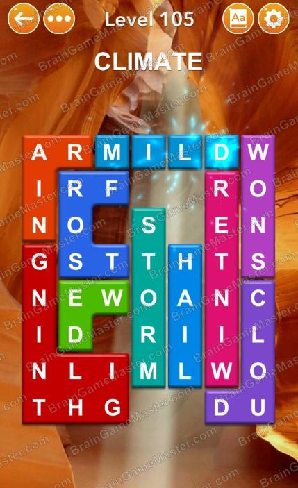 The answer to level 101, 102, 103, 104, 105, 106, 107, 108, 109 and 110 is Word Blocks Puzzle - Free Word Games