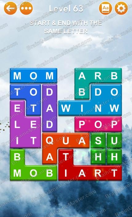 The answer to level 61, 62, 63, 64, 65, 66, 67, 68, 69 and 70 is Word Blocks Puzzle - Free Word Games
