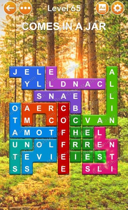 The answer to level 61, 62, 63, 64, 65, 66, 67, 68, 69 and 70 is Word Blocks Puzzle - Free Word Games