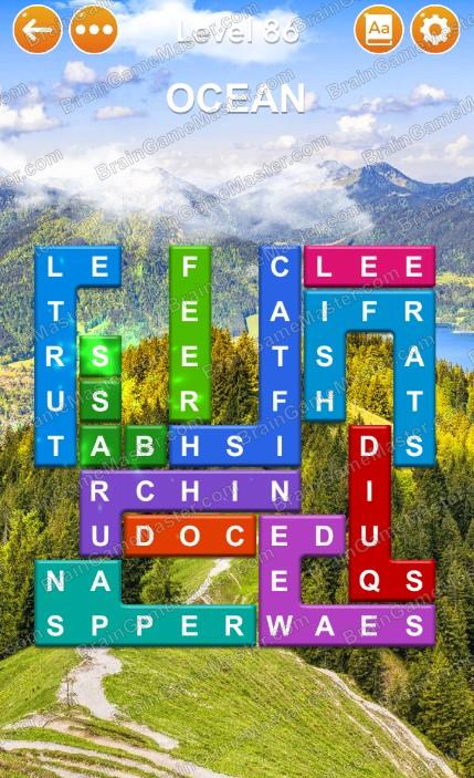 The answer to level 81, 82, 83, 84, 85, 86, 87, 88, 89 and 90 is Word Blocks Puzzle - Free Word Games