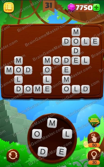 The answer to level 31, 32, 33, 34, 35, 36, 37, 38, 39 and 40 game is Word Clash