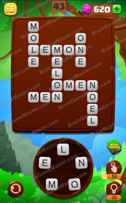 The answer to level 41, 42, 43, 44, 45, 46, 47, 48, 49 and 50 game is Word Clash