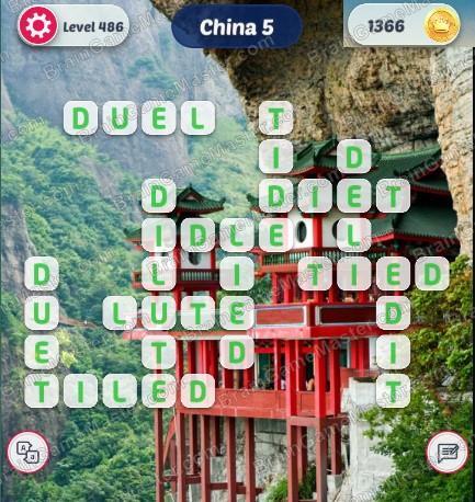 The answer to level 481, 482, 483, 484, 485, 486, 487, 488, 489, and 490 is Word Explore