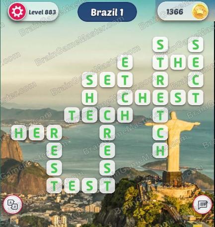 The answer to level 881, 882, 883, 884, 885, 886, 887, 888, 889, and 890 is Word Explore