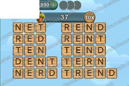 Word Forest answer game to level 111, 112, 113, 114, 115, 116, 117, 118, 119 and 120