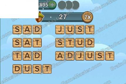 Word Forest answer game to level 121, 122, 123, 124, 125, 126, 127, 128, 129 and 130