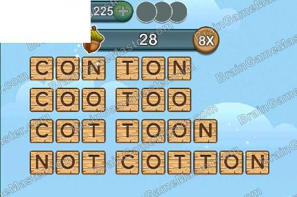 Word Forest answer game to level 131, 132, 133, 134, 135, 136, 137, 138, 139 and 140