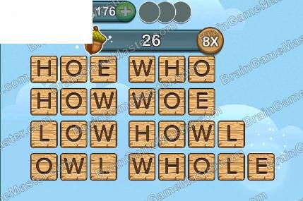 Word Forest answer game to level 151, 152, 153, 154, 155, 156, 157, 158, 159 and 160