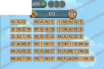 Word Forest answer game to level 181, 182, 183, 184, 185, 186, 187, 188, 189 and 190