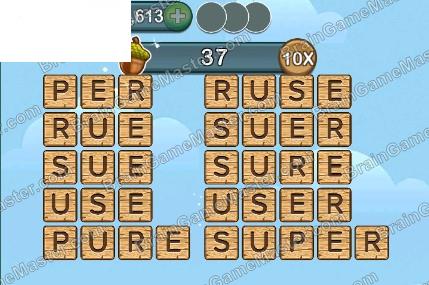 Word Forest answer game to level 211, 212, 213, 214, 215, 216, 217, 218, 219 and 220