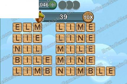 Word Forest answer game to level 231, 232, 233, 234, 235, 236, 237, 238, 239 and 240