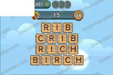 Word Forest answer game to level 31, 32, 33, 34, 35, 36, 37, 38, 39 and 40