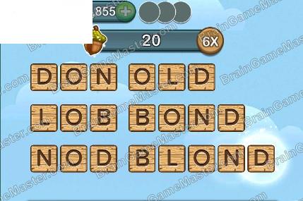 Word Forest answer game to level 61, 62, 63, 64, 65, 66, 67, 68, 69 and 70
