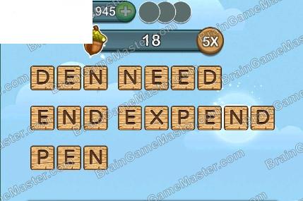 Word Forest answer game to level 71, 72, 73, 74, 75, 76, 77, 78, 79 and 80