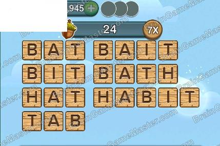 Word Forest answer game to level 71, 72, 73, 74, 75, 76, 77, 78, 79 and 80
