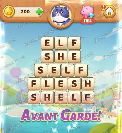 Answers for Word Home - Proj & Project Makeover Design Games Level 121 to 140