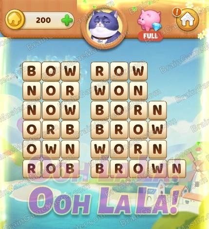 Answers for Word Home - Proj & Project Makeover Design Games Level 181 to 200