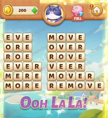 Answers for Word Home - Proj & Project Makeover Design Games Level 261 to 280