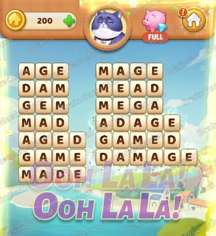 Answers for Word Home - Proj & Project Makeover Design Games Level 501 to 520