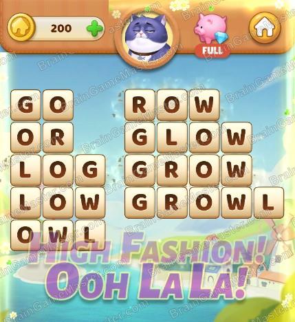 Answers for Word Home - Proj & Project Makeover Design Games Level 541 to 560