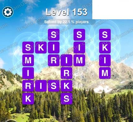 Word Safari Level 151, 152, 153, 154, 155, 156, 157, 158, 159 and 160 Game Answers