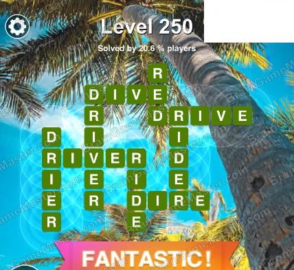 Word Safari Level 241, 242, 243, 244, 245, 246, 247, 248, 249 and 250 Game Answers
