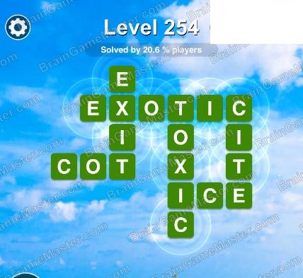Word Safari Level 251, 252, 253, 254, 255, 256, 257, 258, 259 and 260 Game Answers