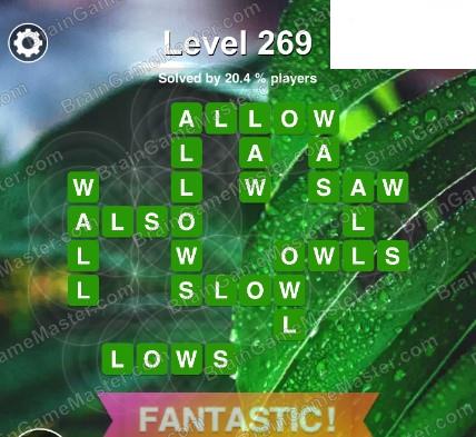 Word Safari Level 261, 262, 263, 264, 265, 266, 267, 268, 269 and 270 Game Answers