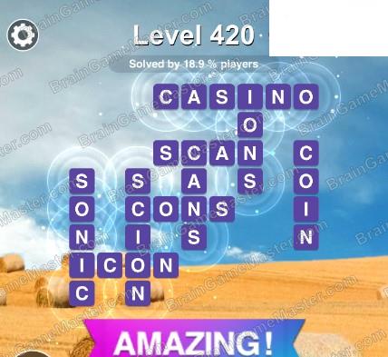 Word Safari Level 411, 412, 413, 414, 415, 416, 417, 418, 419 and 420 Game Answers