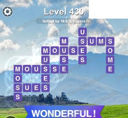 Word Safari Level 421, 422, 423, 424, 425, 426, 427, 428, 429 and 430 Game Answers