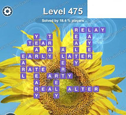 Word Safari Level 471, 472, 473, 474, 475, 476, 477, 478, 479 and 480 Game Answers