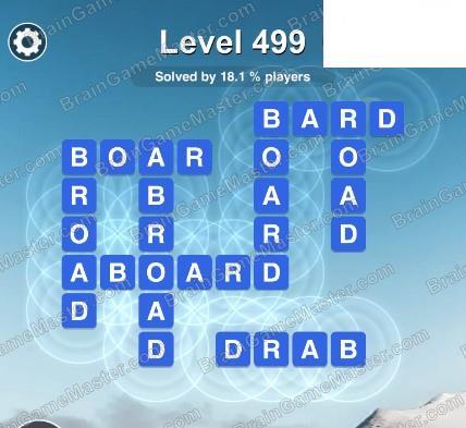 Word Safari Level 491, 492, 493, 494, 495, 496, 497, 498, 499 and 500 Game Answers