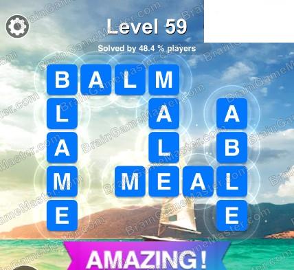 Word Safari Level 51, 52, 53, 54, 55, 56, 57, 58, 59 and 60 Game Answers
