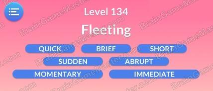 The answer to level 131, 132, 133, 134, 135, 136, 137, 138, 139 and 140 is Word Serenity - Free Word Games and Word Puzzles