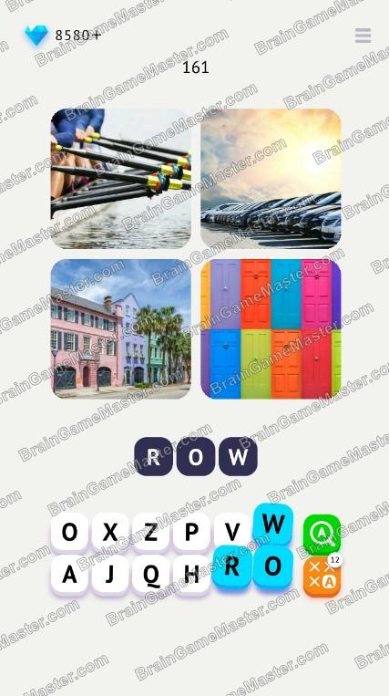 Answers to the game Word Travel: Pics 4 Word at level 161, 162, 163, 164, 165, 166, 167, 168, 169, 170 of the game
