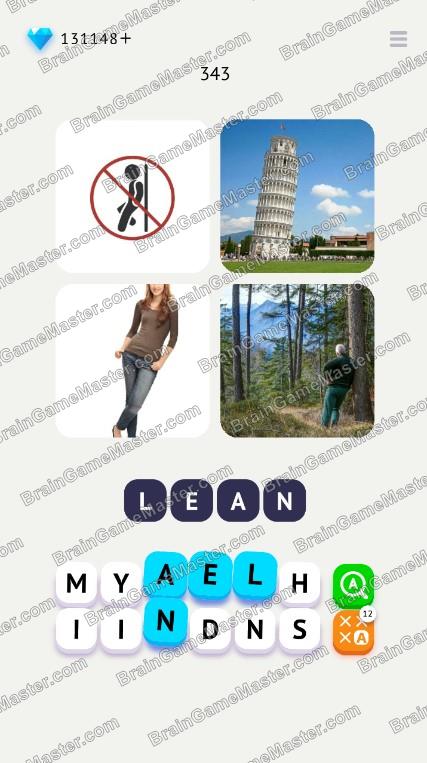 Answers to the game Word Travel: Pics 4 Word at level 341, 342, 343, 344, 345, 346, 347, 348, 349, 350 of the game