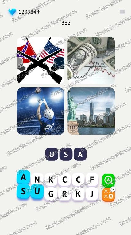 Answers to the game Word Travel: Pics 4 Word at level 381, 382, 383, 384, 385, 386, 387, 388, 389, 390 of the game