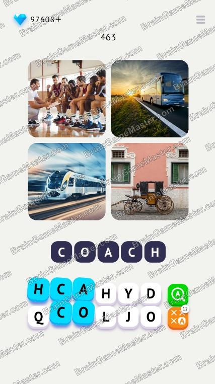 Answers to the game Word Travel: Pics 4 Word at level 461, 462, 463, 464, 465, 466, 467, 468, 469, 470 of the game
