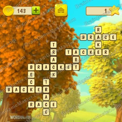 Answer game Wordington Words & Design 54, 55, 56 level - Free up space